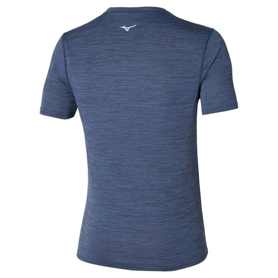 Sportswear - Mizuno T-shirt Core RB Tee estate blue 3
