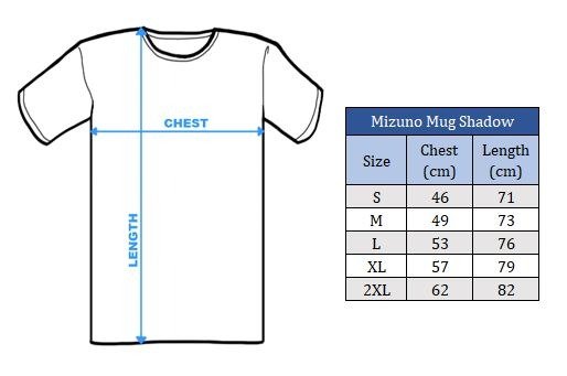 Sportswear - Mizuno T-shirt Mug Shadow Graphic Mugen Blue 4