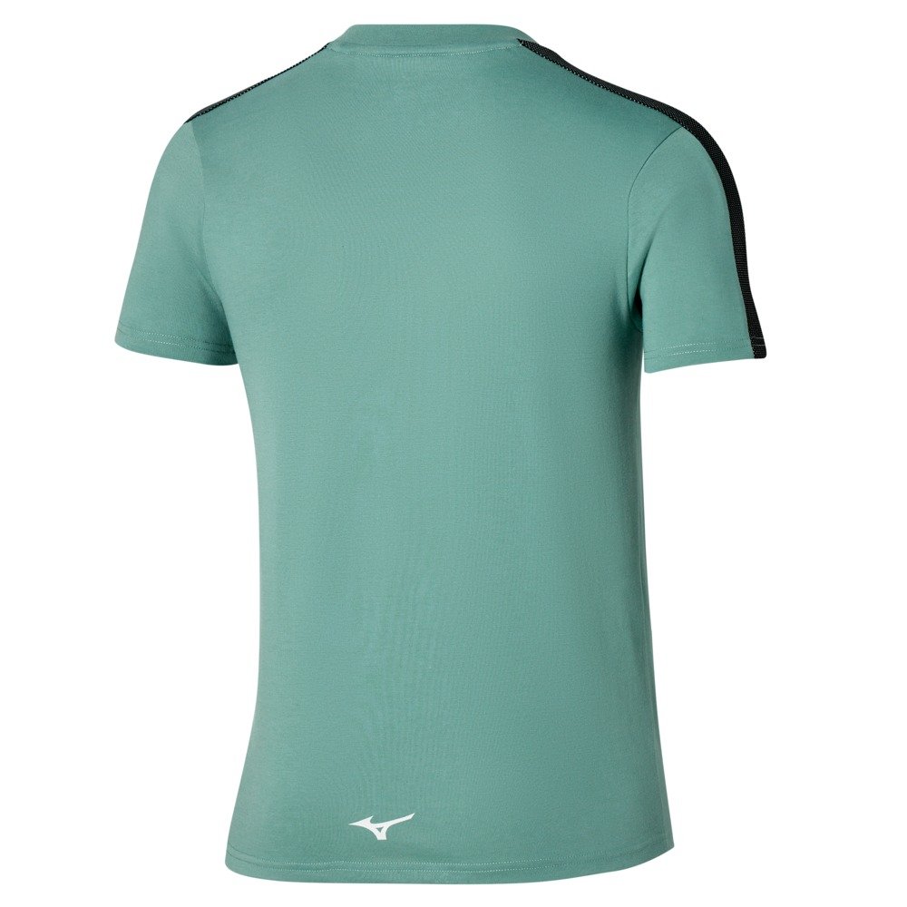 Sportswear - Mizuno T-shirt Release Tape K2GAA501 mineral blue 2