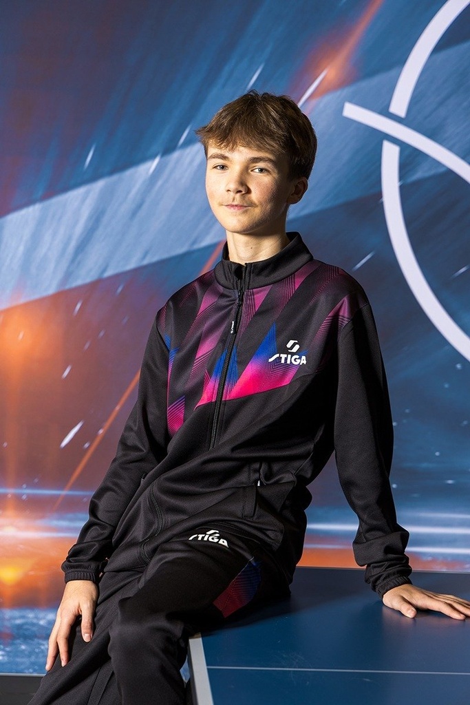 Sportswear - Stiga Jacket Horizon Black/Pink 3