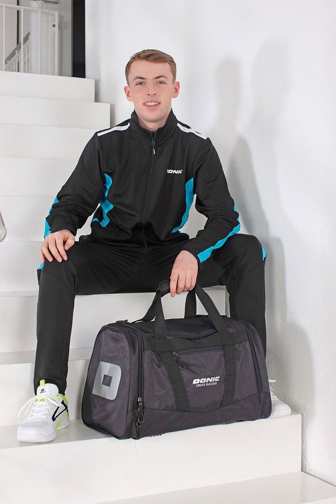 Sportswear - Donic Jacket Averis Black/Blue 5