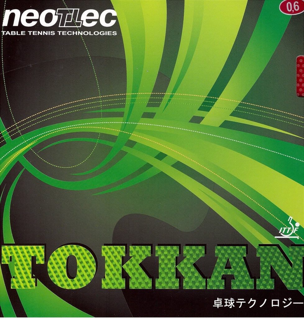 Table Tennis Rubber - Neottec Tokkan 2