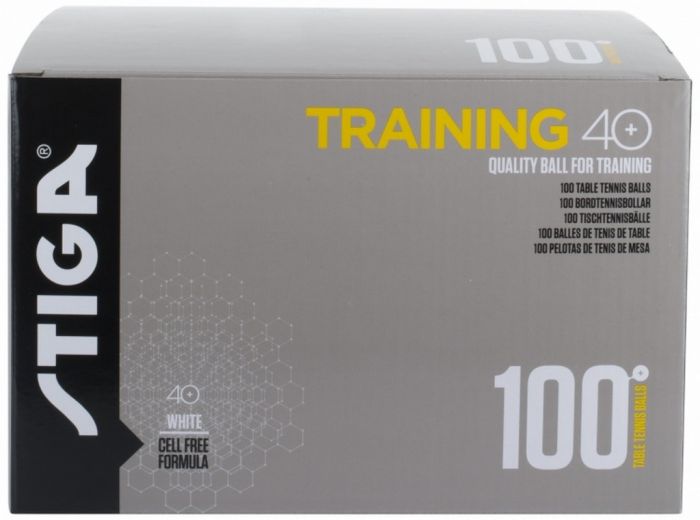 Stiga Training ABS 40+ 100 balls Orange