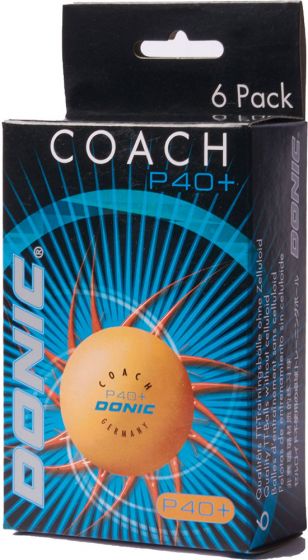 Donic Balls Coach P40+** 12 Pcs