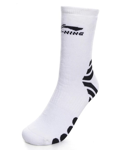 Sportswear - Li-Ning Socks AWLP079-1C white/black 24-26cm