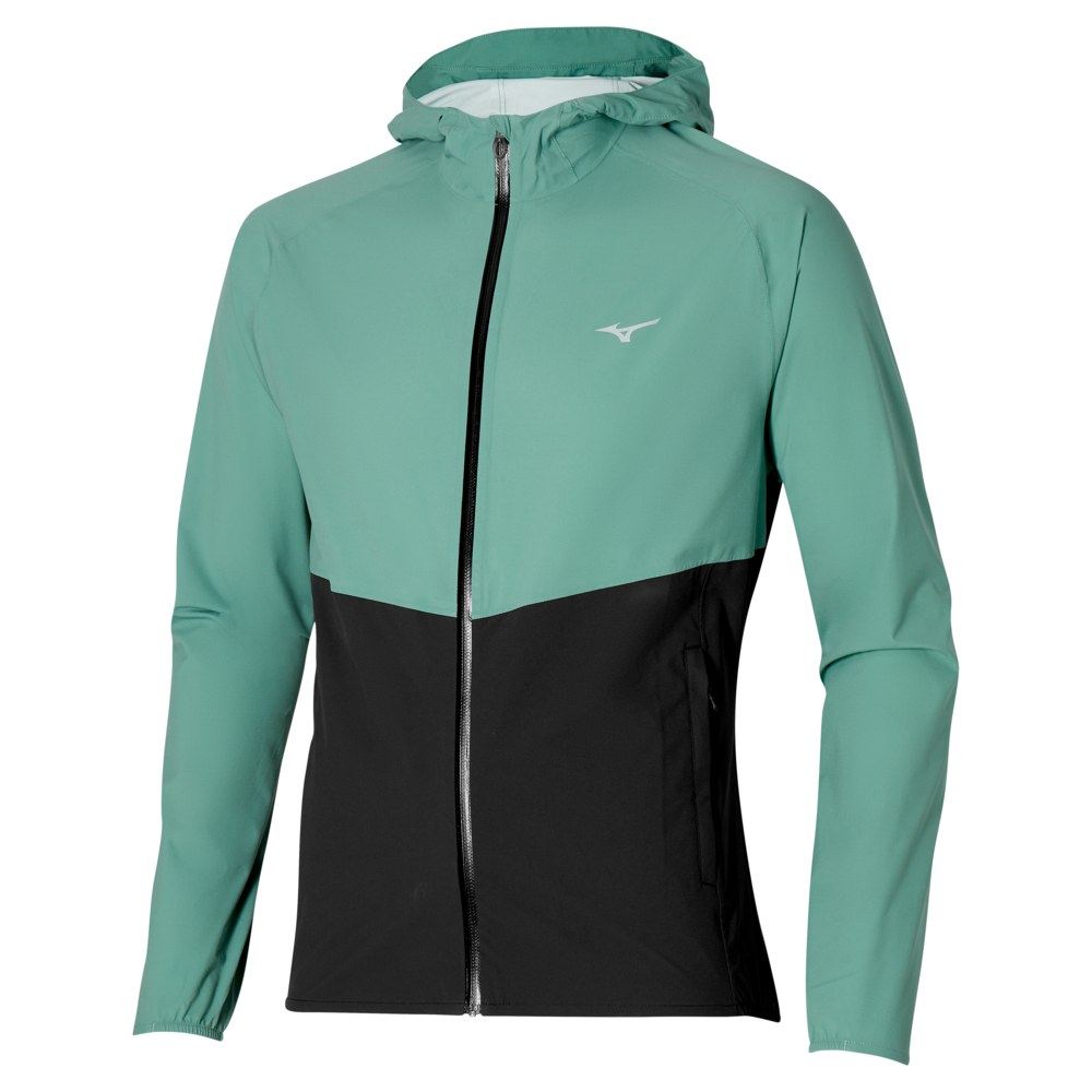 Sportswear - Mizuno Jacket 20K ER J2GE2540 mineral blue/black