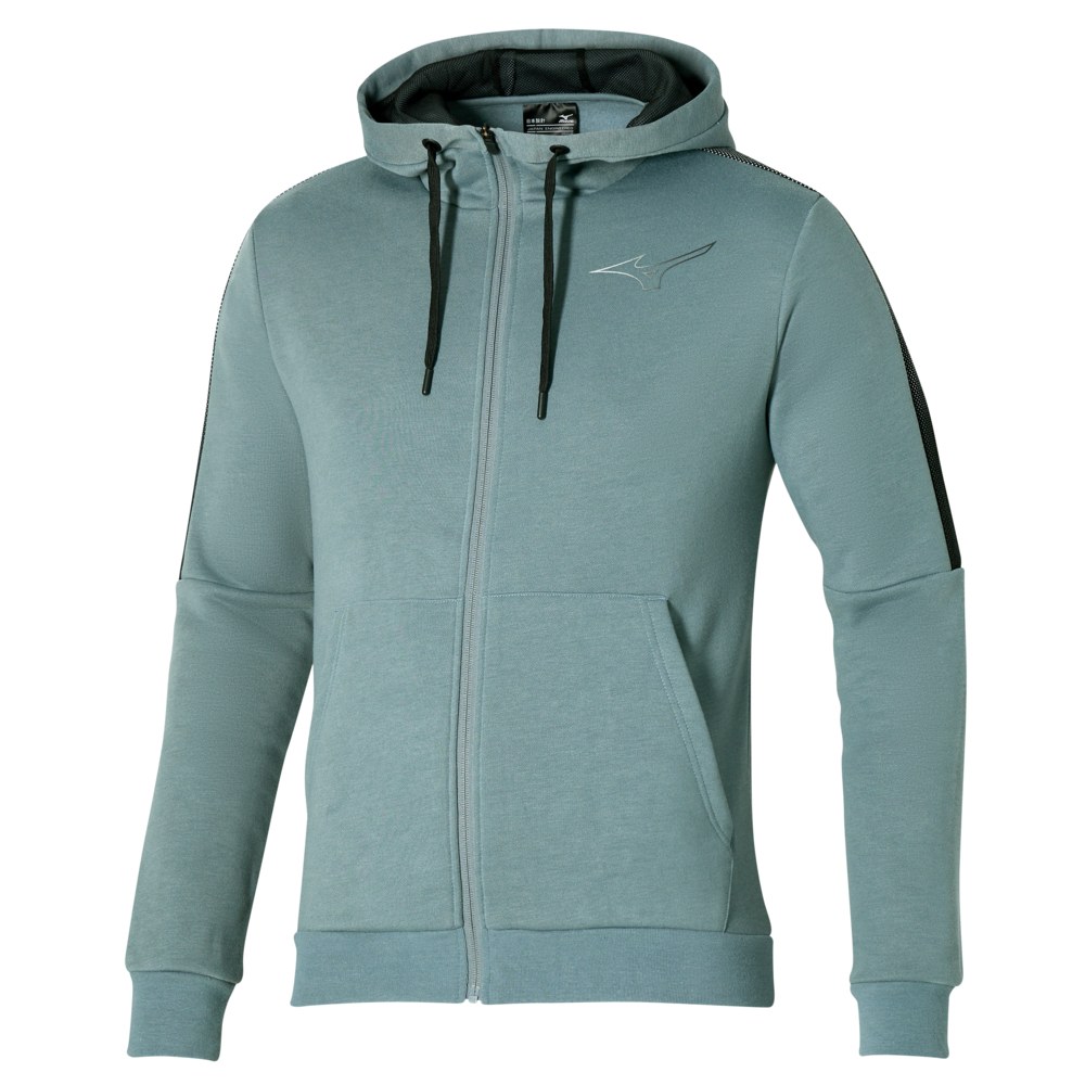 Sportswear - Mizuno Release Sweat Jacket K2GCA501 stormy weather