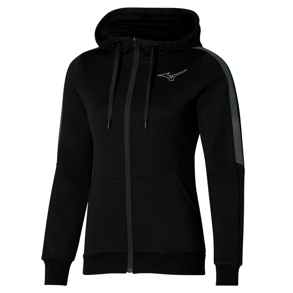 Sportswear - Mizuno Release Sweat Jacket Lady K2GCA701 black