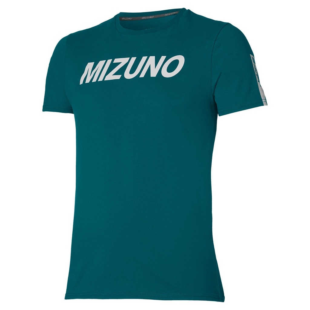 Sportswear - Mizuno T-shirt Tee K2GA1603 harbor blue
