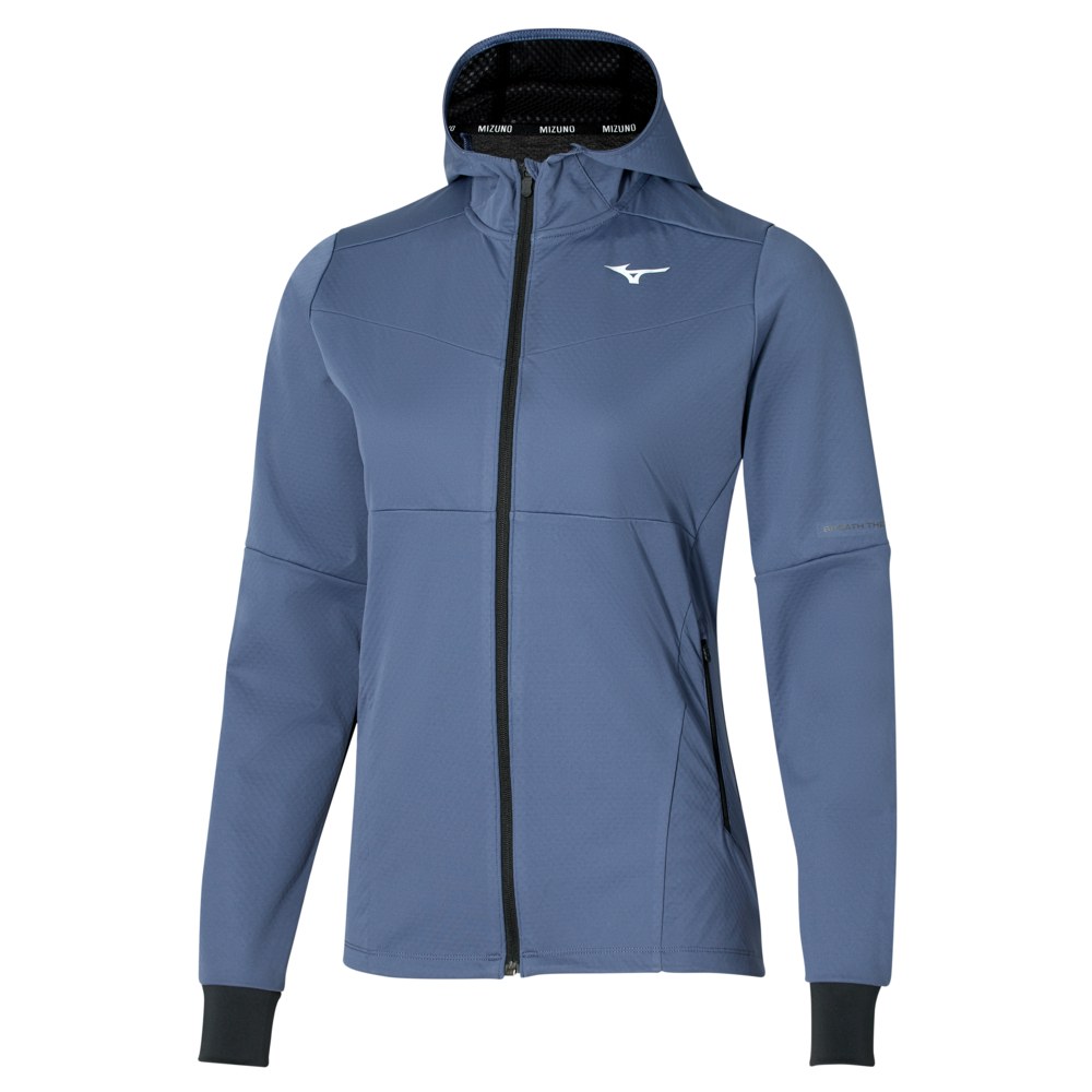 Sportswear - Mizuno Thermal Charge BT JK Jacket Lady's J2GE2702 nightshadow blue