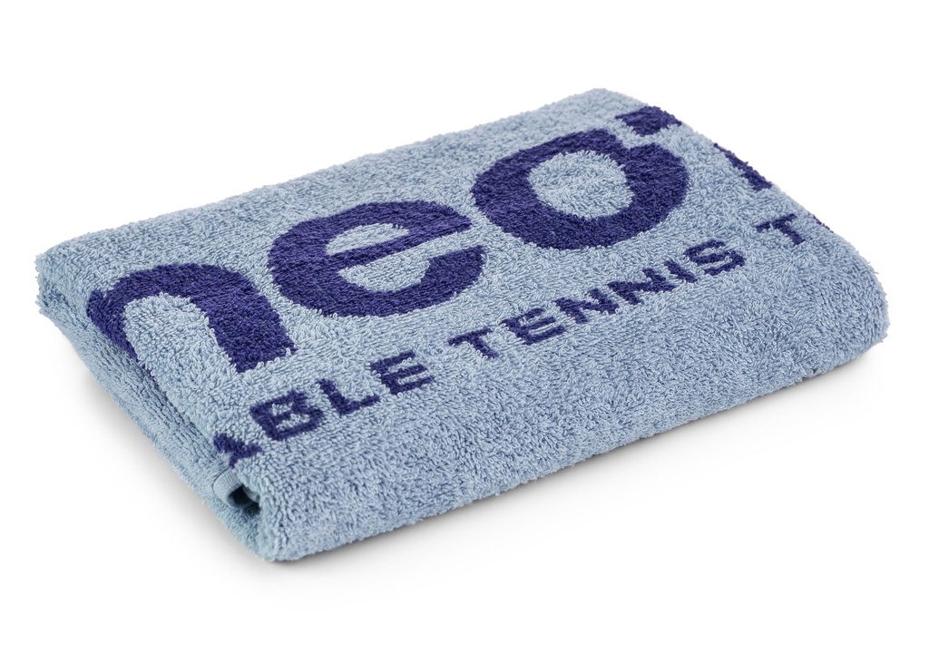 Sportswear - Neottec Towel Logo 50x100 cm light blue/navy