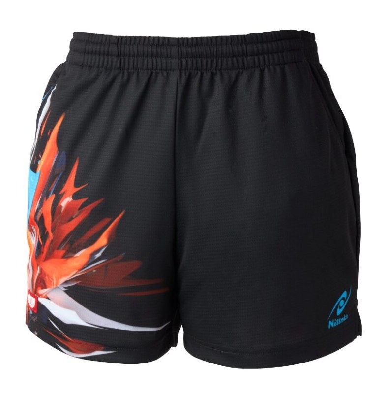 Sportswear - Nittaku Shorts Bright Burst (2523) black