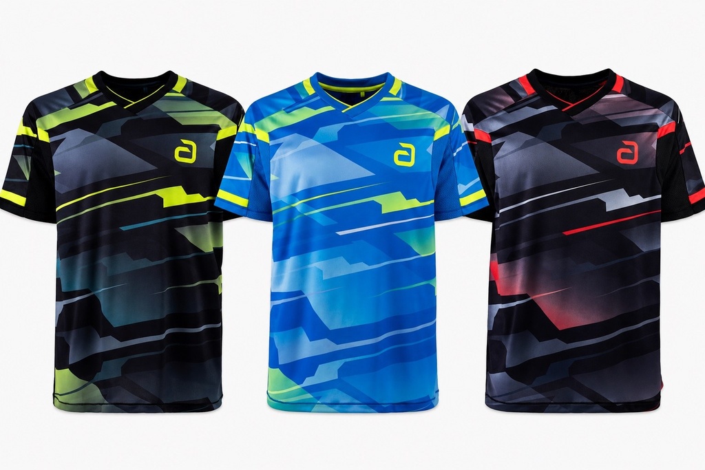 Sportswear - Andro Shirt Sangai Black/Red