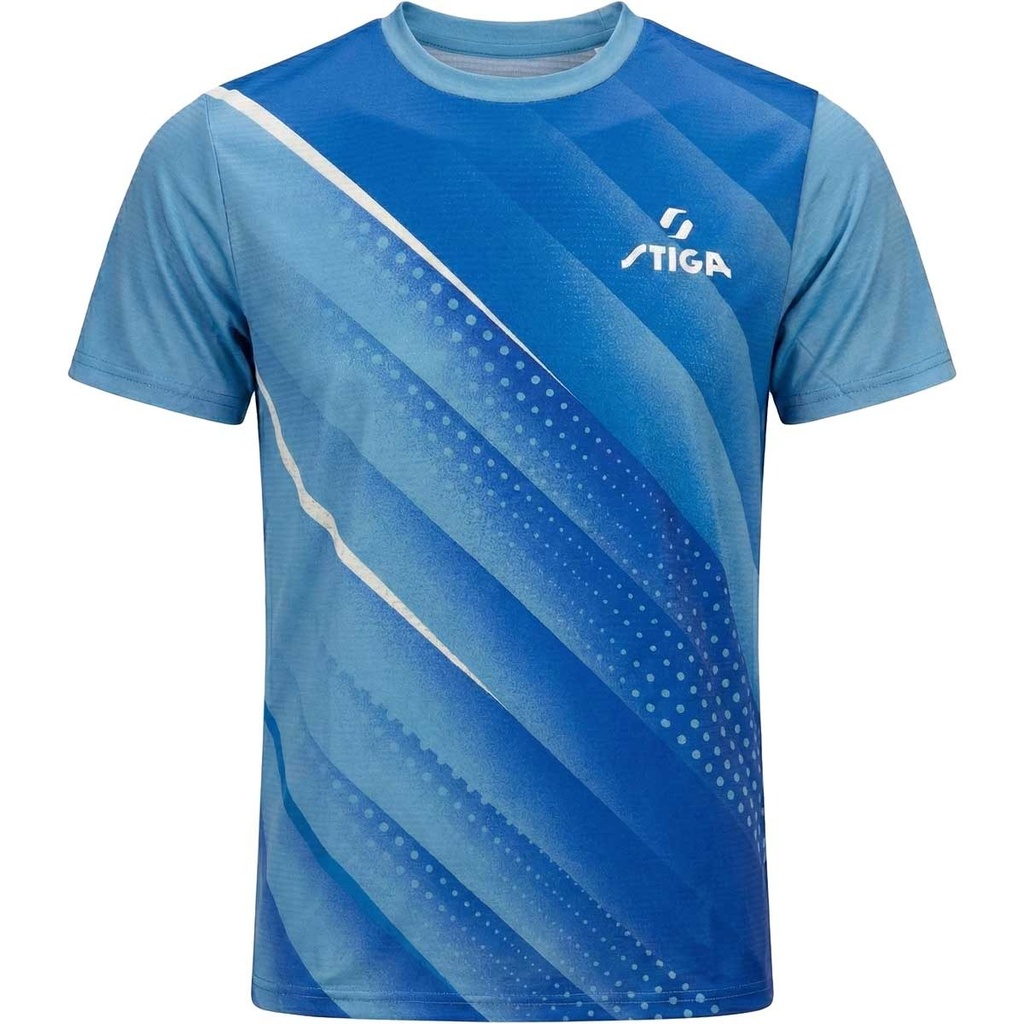 Sportswear - Stiga T-Shirt Carrera Blue/Blue