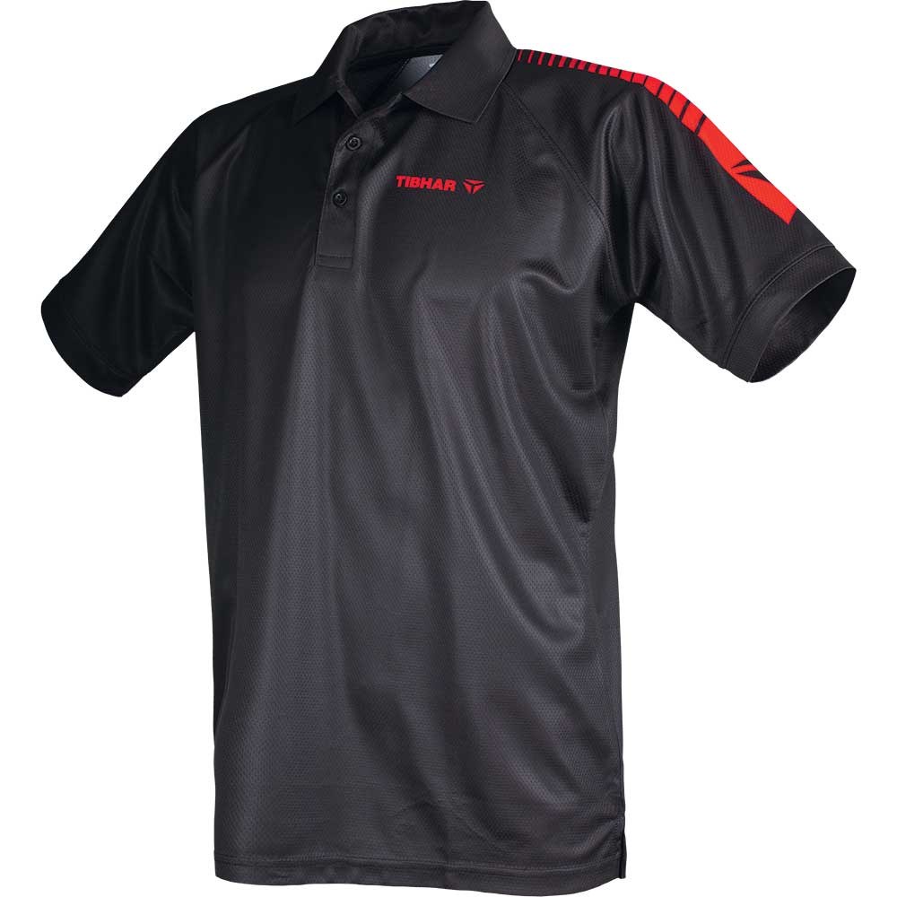 Sportswear - Tibhar Shirt Domino Black/Red