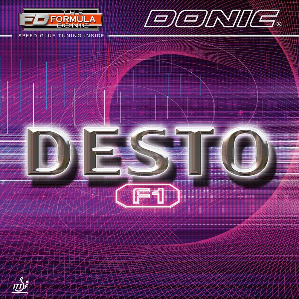 Table Tennis Rubber - Donic Desto F1