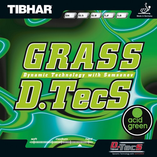 Table Tennis Rubber - Tibhar Grass D.TecS