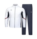 Sportswear - Li-Ning Competition Suit AWBV021-2 white/black
