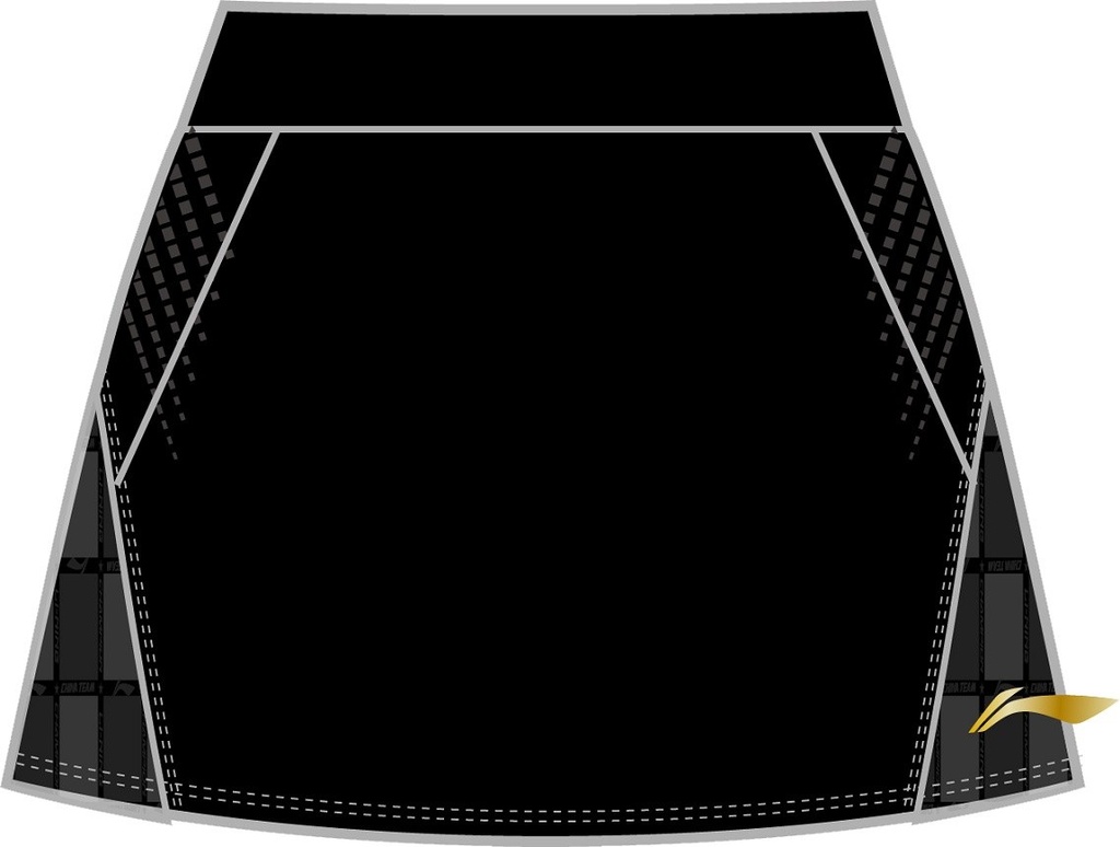 Sportswear - Li-Ning Skort ASKV144-1 black