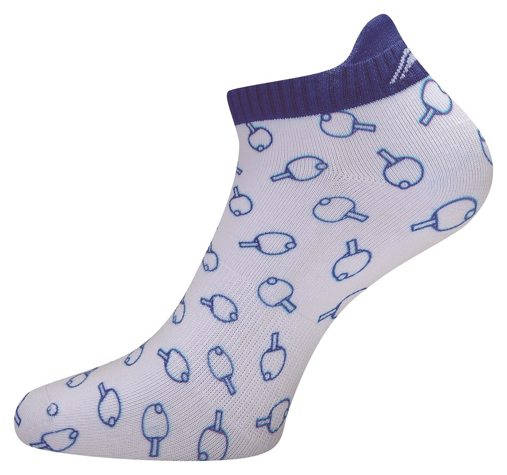 Sportswear - Li-Ning Socks AWSU057-1C white/blue