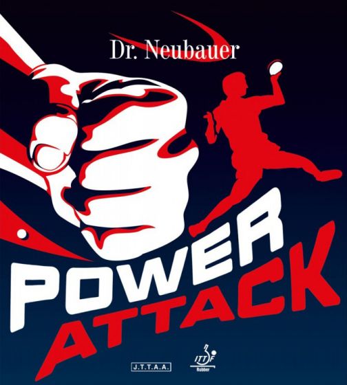Table Tennis Rubber - Dr Neubauer Power Attack (RED ONLY)