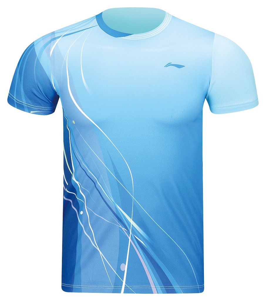Sportswear - Li-Ning T-Shirt AAYV115-3 light/wax/blue