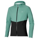 Sportswear - Mizuno Jacket 20K ER J2GE2540 mineral blue/black