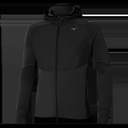 Sportswear - Mizuno Jacket Warmalite Hybrid FZ black