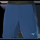 Sportswear - Mizuno Shorts Mug 8 IN Amplify Estate Blue
