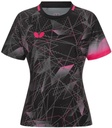 Sportswear - Butterfly Shirt Antei Lady Zwart