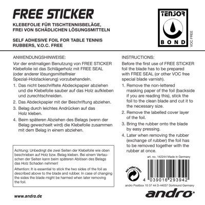 ​Table Tennis Glue - Andro FREE STICKER