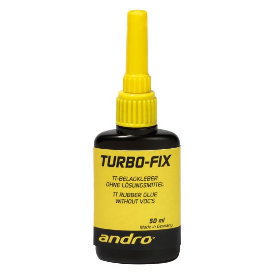 Table Tennis Cleaner  - Andro Turbo Fix 50ml (10 sponges+ 1 clip)