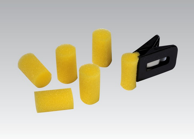 Table Tennis Cleaner Sponge - Andro 50 sponges + 1 clip in poly-bag