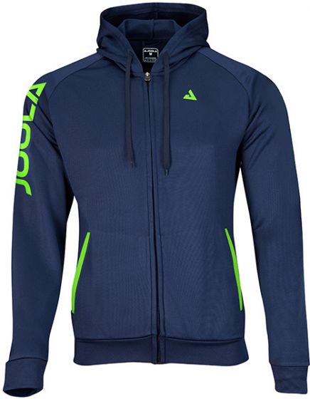 Sportswear - Joola Hoody Performance Blue/Lime