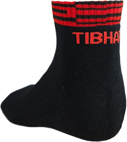 Sportswear - Tibhar Socks Line Black/Red