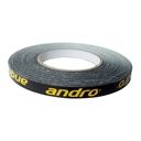 Table Tennis Tape - Andro Edge tape black/yellow(5m)