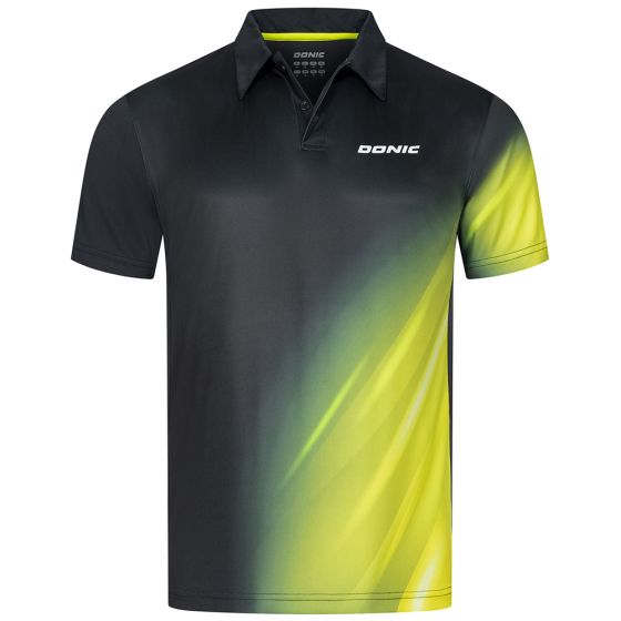 Sportswear - Donic Shirt Flame Black/Yellow