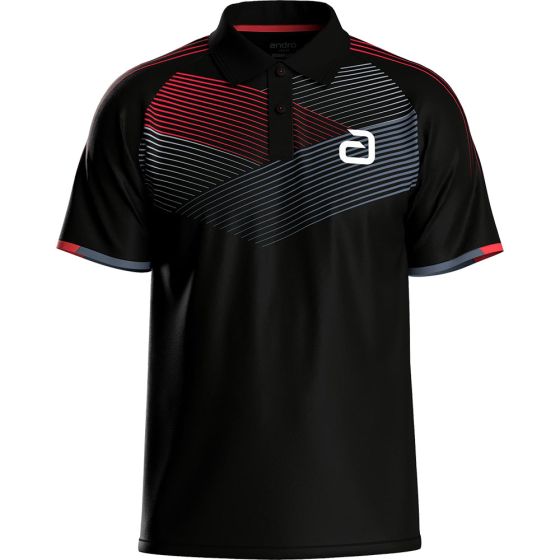 Sportswear - Andro Shirt Avos Black/Red