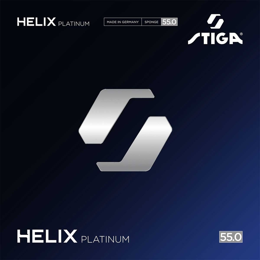 Table Tennis Rubber - Stiga Helix Platinum 55 | Spinfinity Table Tennis