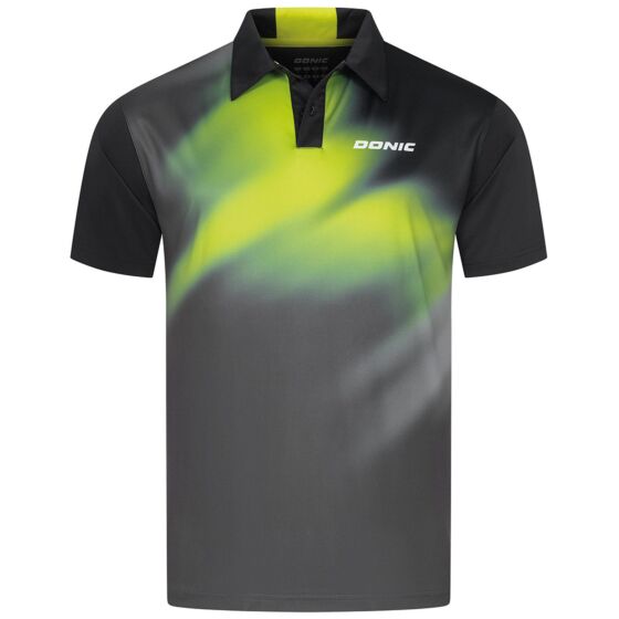 Sportswear - Donic Shirt Rhythm Black/Lime