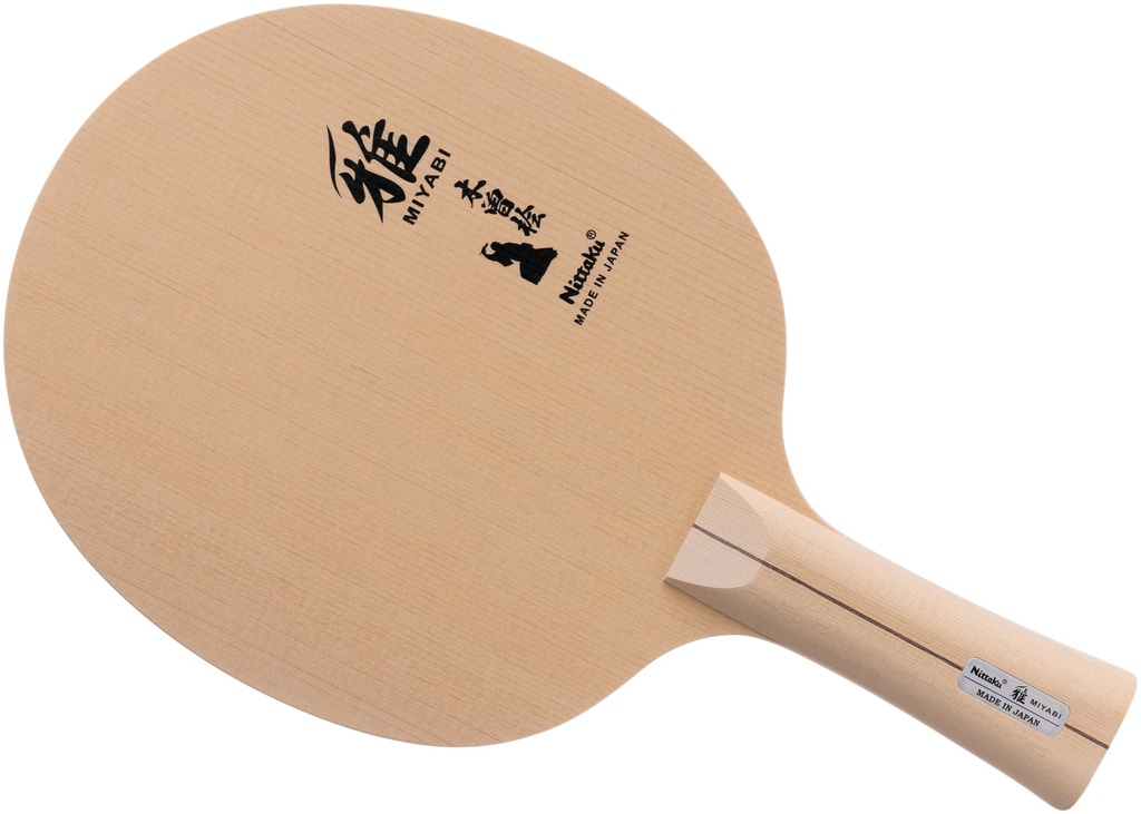 Table Tennis Blade - Nittaku Miyabi (Flared Handle Only)