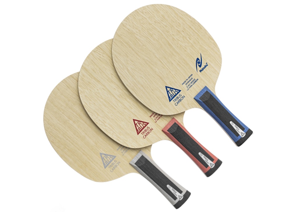 Table Tennis Blade - Nittaku Tribus Carbon (Flared Handle Only)