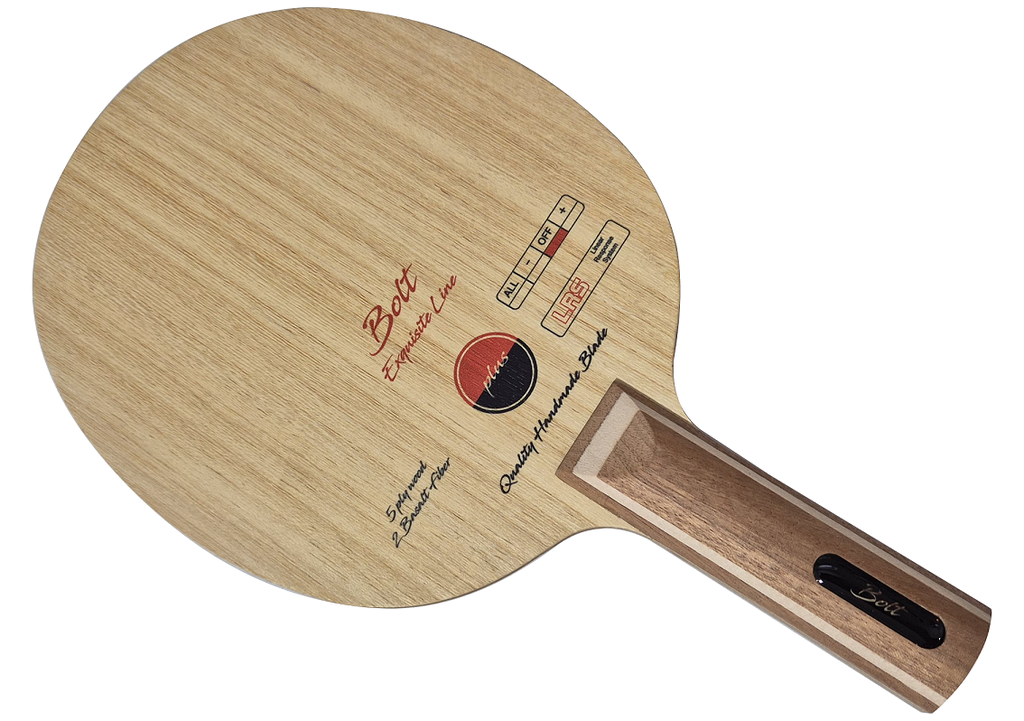 Table Tennis Blade - Red + Black Bolt
