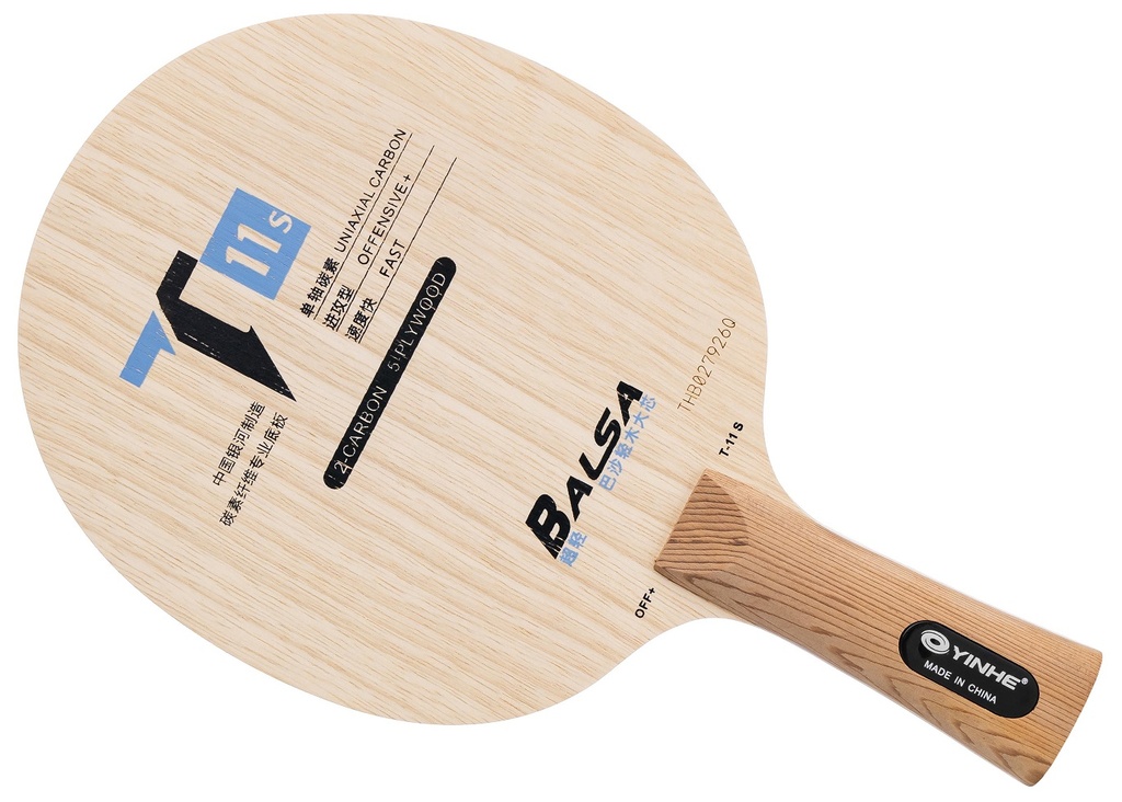 Table Tennis Blade - Yinhe T-11s (Flared Handle Only)