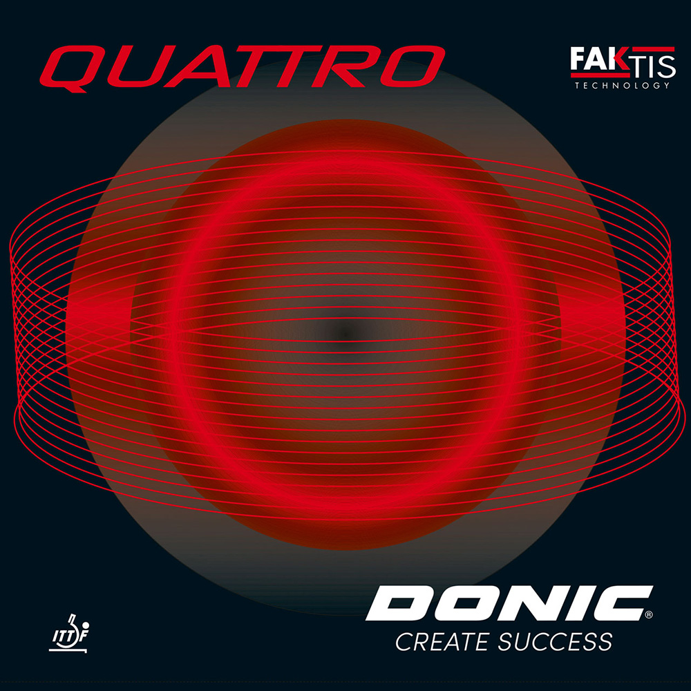 Table Tennis Rubber - Donic Quattro