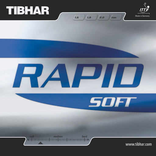 Table Tennis Rubber - Tibhar Rapid Soft