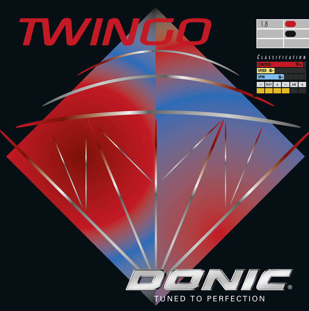 Table Tennis Rubber - Donic Twingo