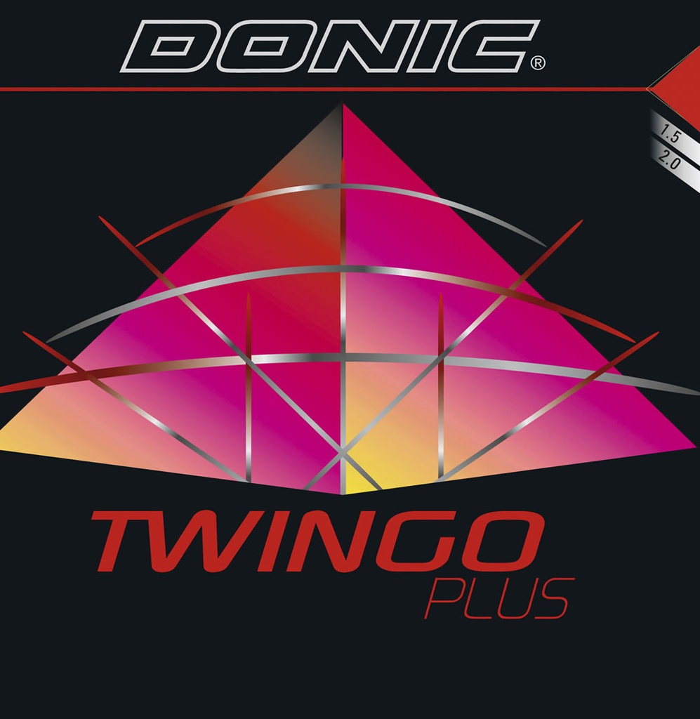 Table Tennis Rubber - Donic Twingo Plus