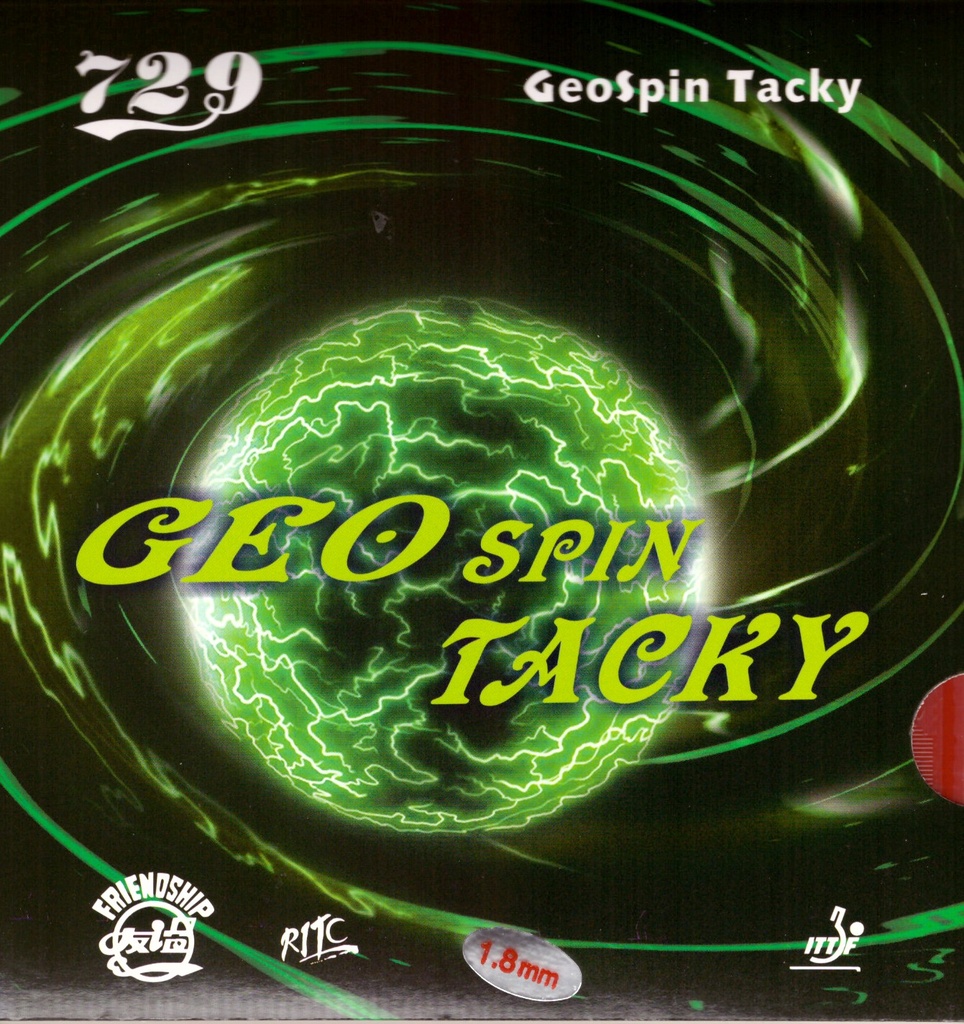 Table Tennis Rubber - Friendship 729 Geospin Tacky
