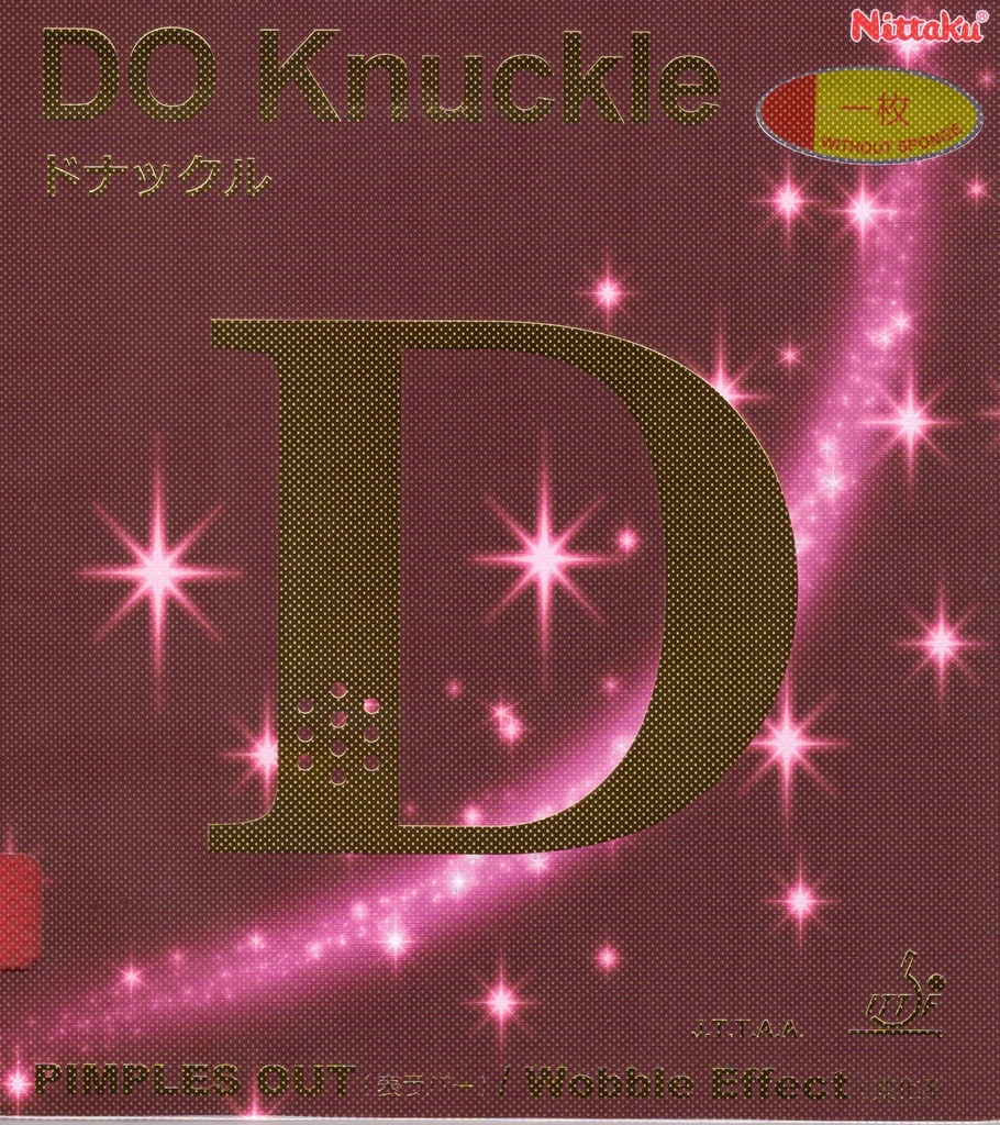 Table Tennis Rubber - Nittaku DO Knuckle